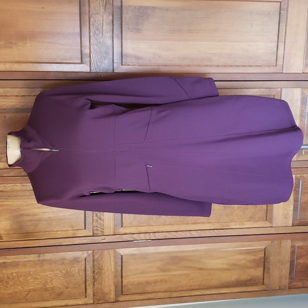 Athleta Ponte Half Zip Midi Dress Sz M
